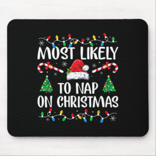 Mousepad Mais Provável Para Dormir No Natal Da Família P