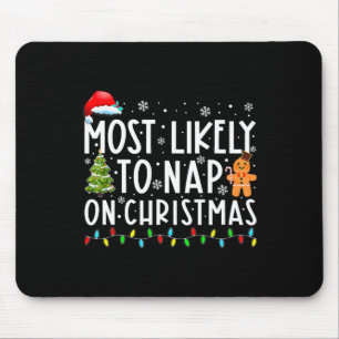 Mousepad Mais Provável Para Dormir No Natal Da Família P