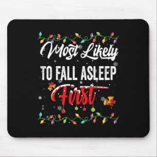 Mousepad Mais Provável Para Dormir Primeira Família Corresp
