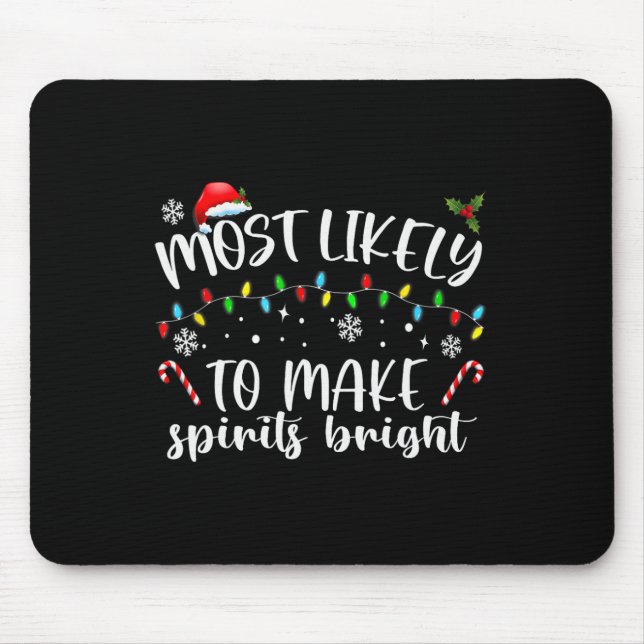 Mousepad Mais Provável Para Fazer As Espíritos Brilharem (Frente)