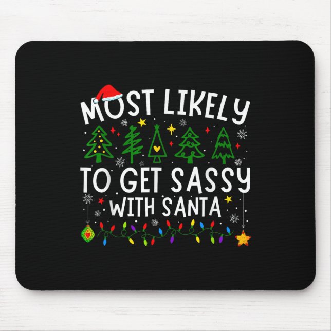 Mousepad Mais Provável Para Ficar Sy Com Papais noeis Que C (Frente)