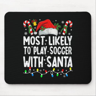 Mousepad Mais Provável Para Jogar Futebol Com Papais noeis