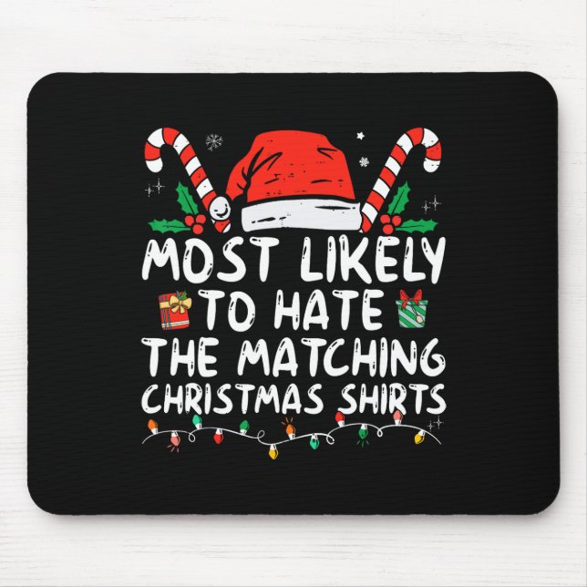 Mousepad Mais Provável Para Odiar A Combinação Com A Famíli (Frente)