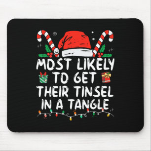 Mousepad Mais Provável Para Ter A Tinsel Em Uma Família De