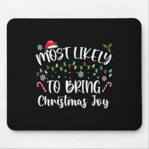 Mousepad Mais Provável Para Trazer Alegria De Natal