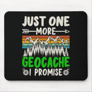 Mousepad Mais Um Geocache Só Eu Prometo Geocaching Engraçad
