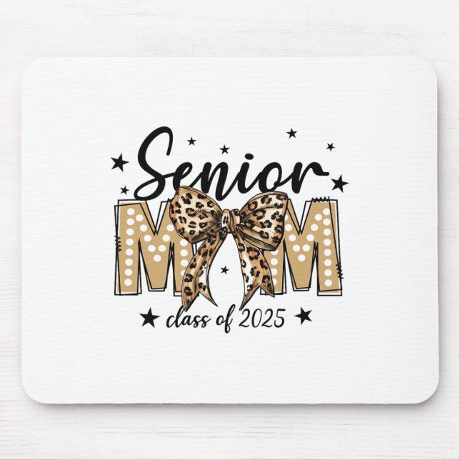 Mousepad Mais velho Do Arco Coquette Mãe Cl Do Formando De  (Frente)