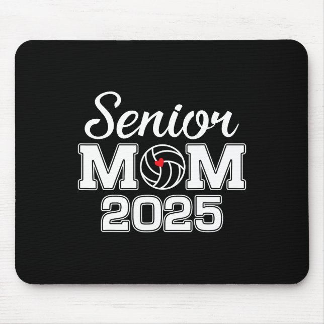 Mousepad Mais velho Mãe Cl De 2025 Voleibol Mãe Graduação S (Frente)