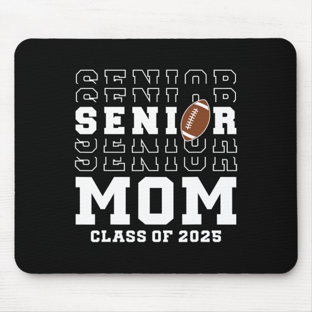 Mousepad Mais velho Mãe Cl Do Formando De Graduação 2025 (Frente)