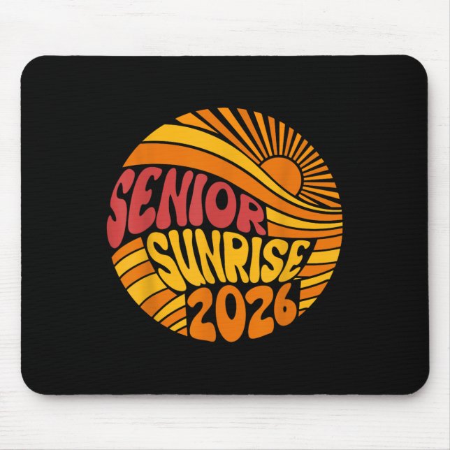 Mousepad Mais velho Sunrise 2026 12 1.o Grau (Frente)