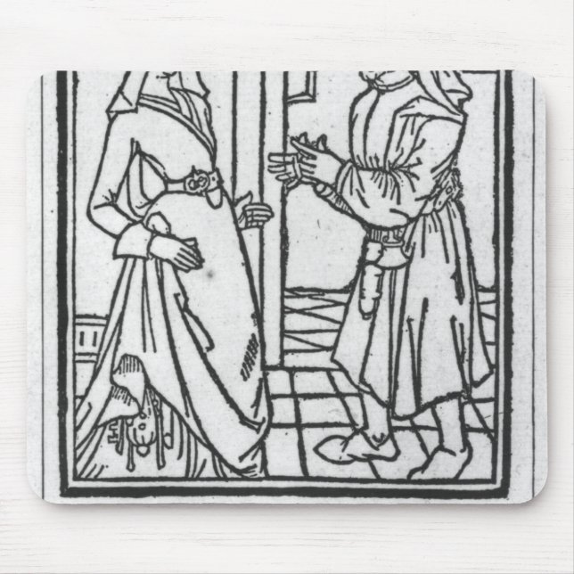 Mousepad Maitre Pathelin e Guillemette (Frente)