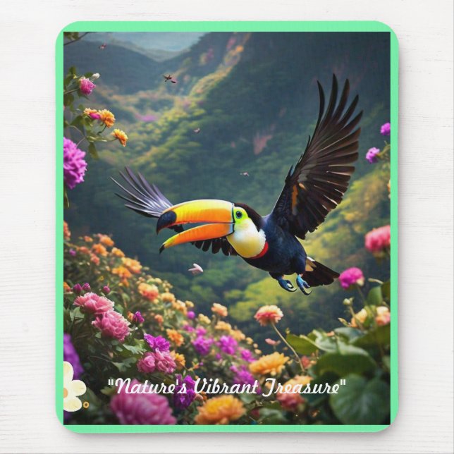 Mousepad "Majestade Tropical" (Frente)