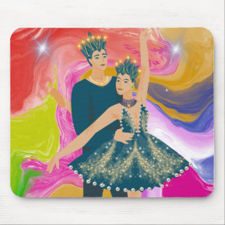 Mousepad Majestosa dança das Cores