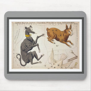 Mousepad Major de Canis, Lepus, Columba Noachi e Cela