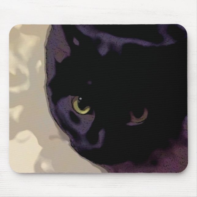Mousepad Mala de Gato Preto (Frente)