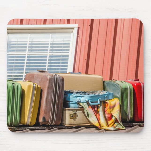 Mousepad Malas - Viagem - Colégio - Bagagem (Frente)
