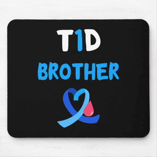 Mousepad Maldito guerreiro do T1D - Supo de Sensibilização  (Frente)