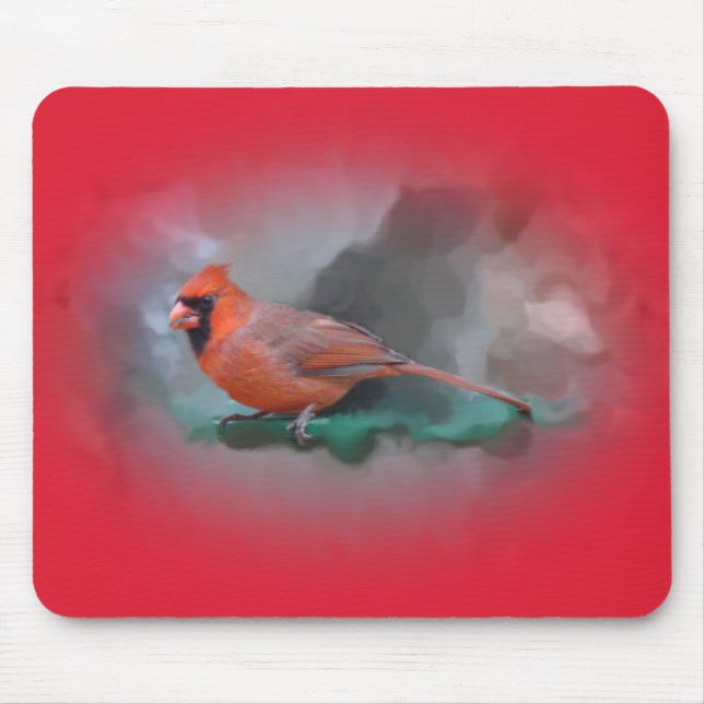 Mousepad Male Cardinal Songbird (Frente)