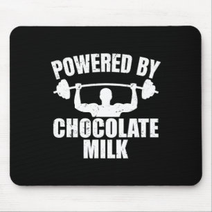 Mousepad Malhação de chocolate Leite e ginástica
