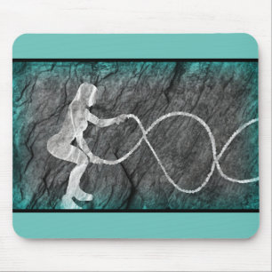 Mousepad Malhação feminina - Cabeça de Mão de Obra de Batal