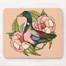 Mallard Duck Peony Nature Lovers