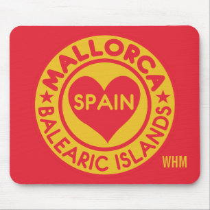 Mousepad MALLORCA Espanha personalizada monograma