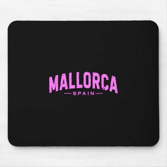 Mousepad Mallorca Spain Balearic Islands Vacation Summer Be (Frente)