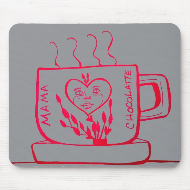 Mousepad Mama Chocolatte (Frente)