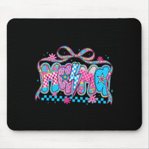 Mousepad Mama com padrão rosa, mãe, mulheres, dia das mães 