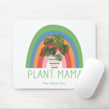 Mama das Plantas Boho Arco-Íris Jardim Folhas de M