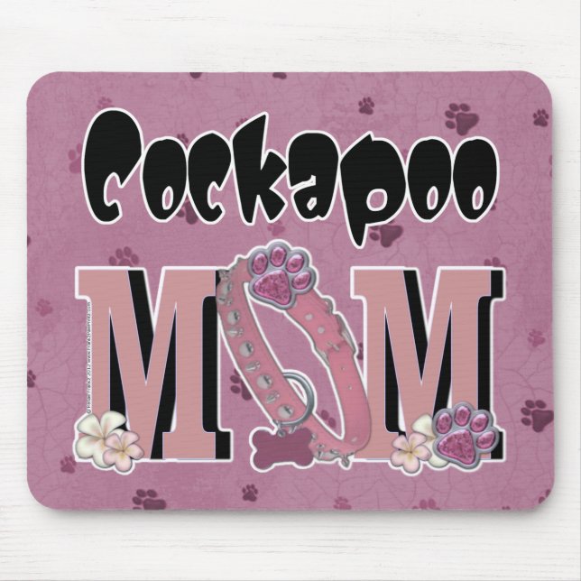 Mousepad MAMÃ de Cockapoo (Frente)