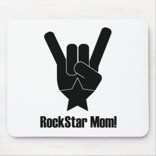 Mousepad Mamã de RockStar!