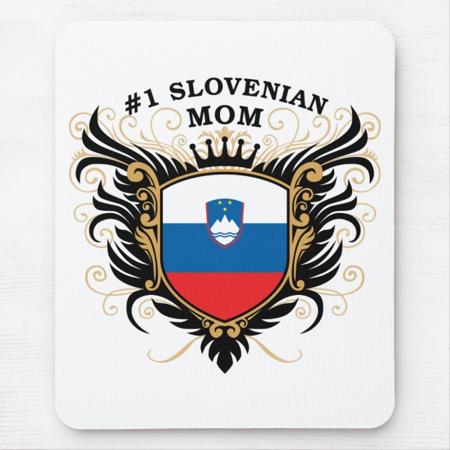 Mousepad Mamã eslovena do número um (Frente)