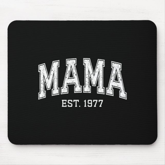 Mousepad Mama Est 1977 Mom D Mothers Day Ized  (Frente)