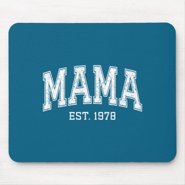 Mousepad Mama Est 1978 Mom D Mothers Day Ized  (Frente)