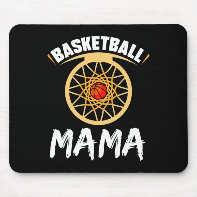 Mousepad Mama Hob de Basquete (Frente)