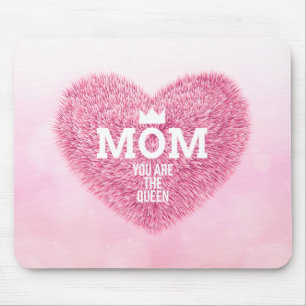 Mousepad Mamã o tapete do rato do dia das mães   da rainh