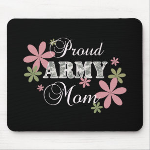 Mousepad Mamã orgulhosa do exército [fl c]