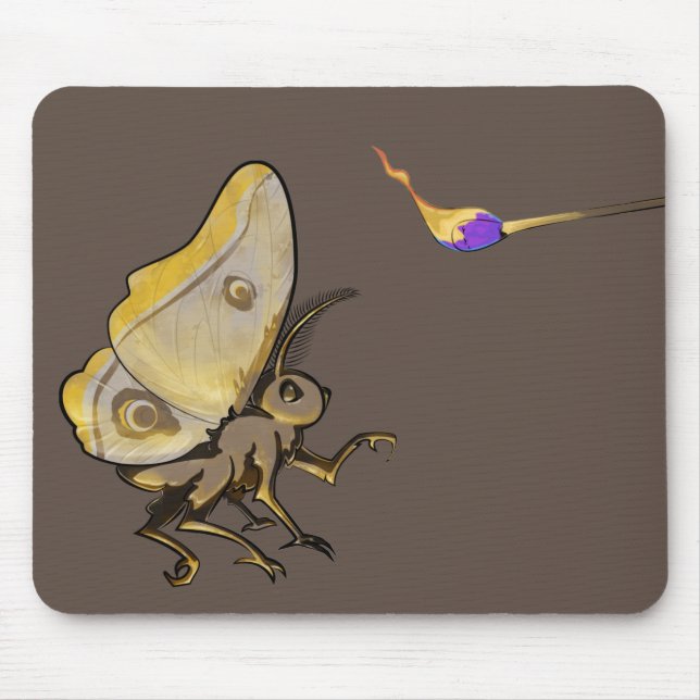 Mousepad Mama para uma Chama (Frente)