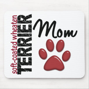 Mousepad Mamã Wheaten Macio-Revestida 2 de Terrier