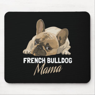 Mousepad Mamãe Buldogue Touros Cachorros