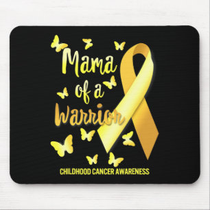 Mousepad Mamãe de Guerreiro Conscientização do Câncer Infan