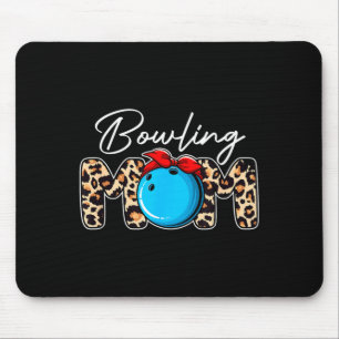 Mousepad Mamãe de leopardo fofo boliche mãe amante do espor