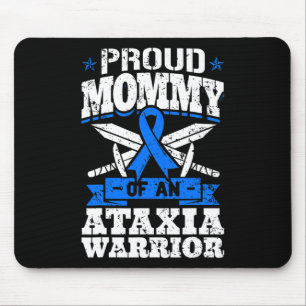 Mousepad Mamãe de um Guerreiro da Ataxia Fita de Conscienti