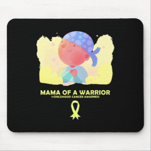 Mousepad Mamãe De Uma Consciência De Canceres De Infância G