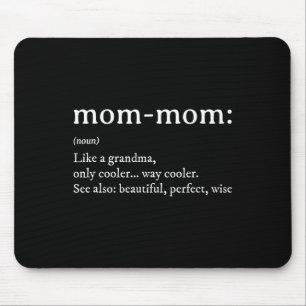 Mousepad Mamãe Deu Definição Vovó Mãe Dia de as mães