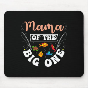 Mousepad Mamãe do Grande Um do Partido de Aniversário de Pe