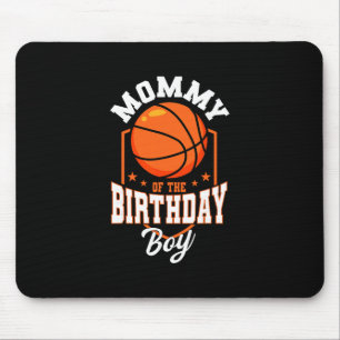 Mousepad Mamãe do Menino de Aniversário Tema Sketll Festa d