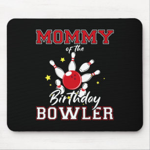 Mousepad Mamãe Do Partido Da Boliche De Boate De Aniversári