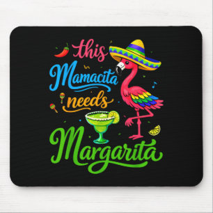 Mousepad Mamãe Engraçada Precisa de uma Margarita para Mulh